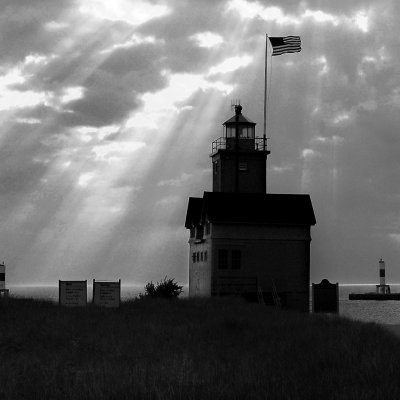 HOLLAND HARBOR LIGHTHOUSE  MI